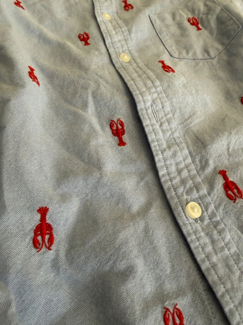Janie and Jack | Size 6 🦞Vacation Ready Shirt Boy lobster shirt - Picture 2 of 2